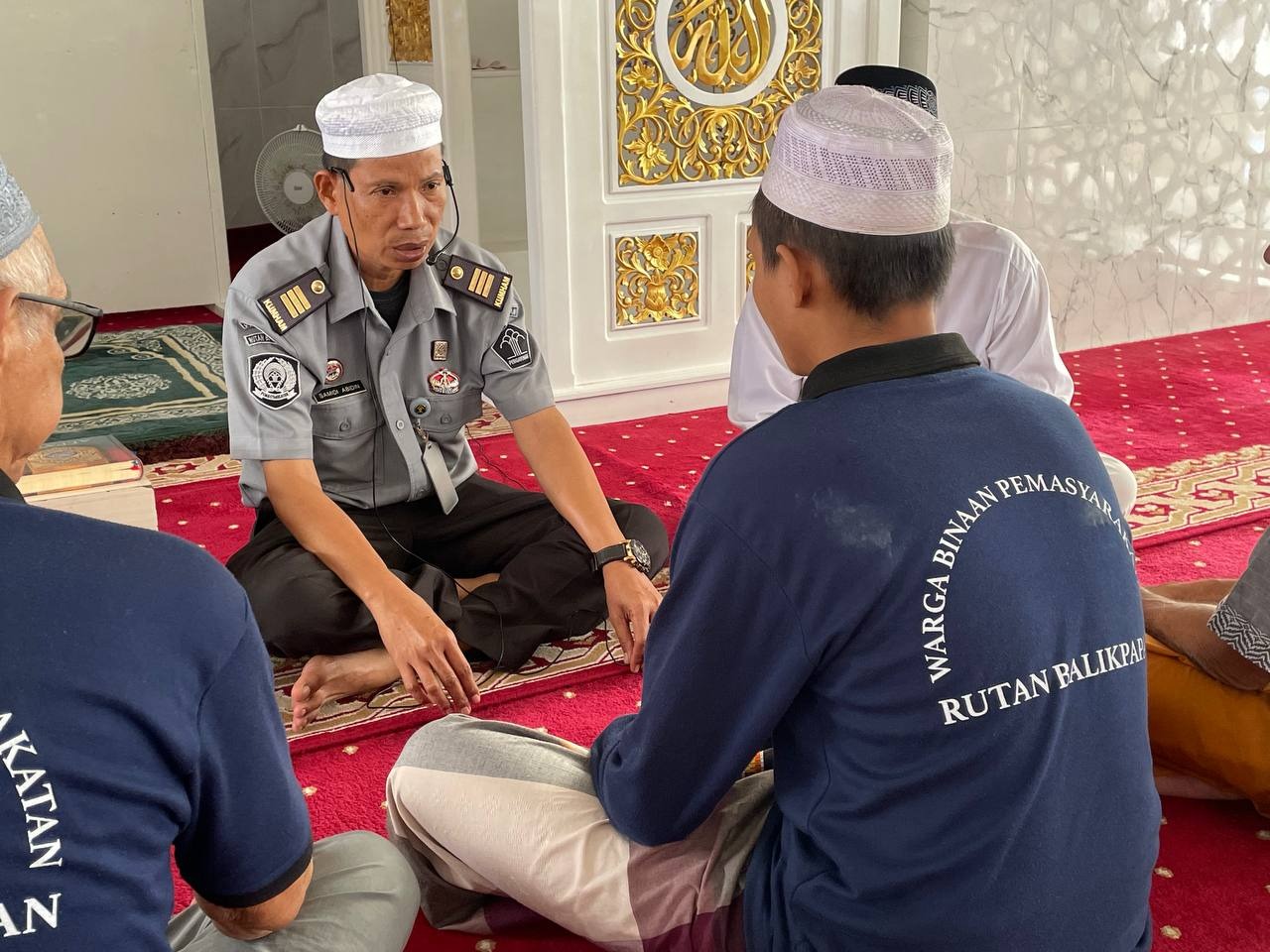 Perubahan yang Menyentuh Hati, Warga Binaan Rutan Balikpapan Temukan Tujuan Hidup Baru dengan Memeluk Islam